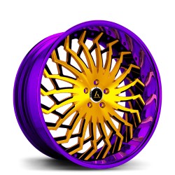 Artis Forged custom built wheel Spartacus 