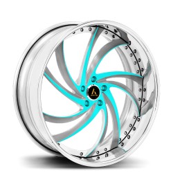 Artis Forged custom built wheel Twister-M 