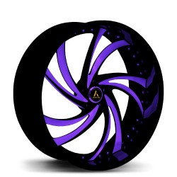 Artis Forged custom built wheel Twister-M 