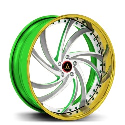 Artis Forged custom built wheel Twister 