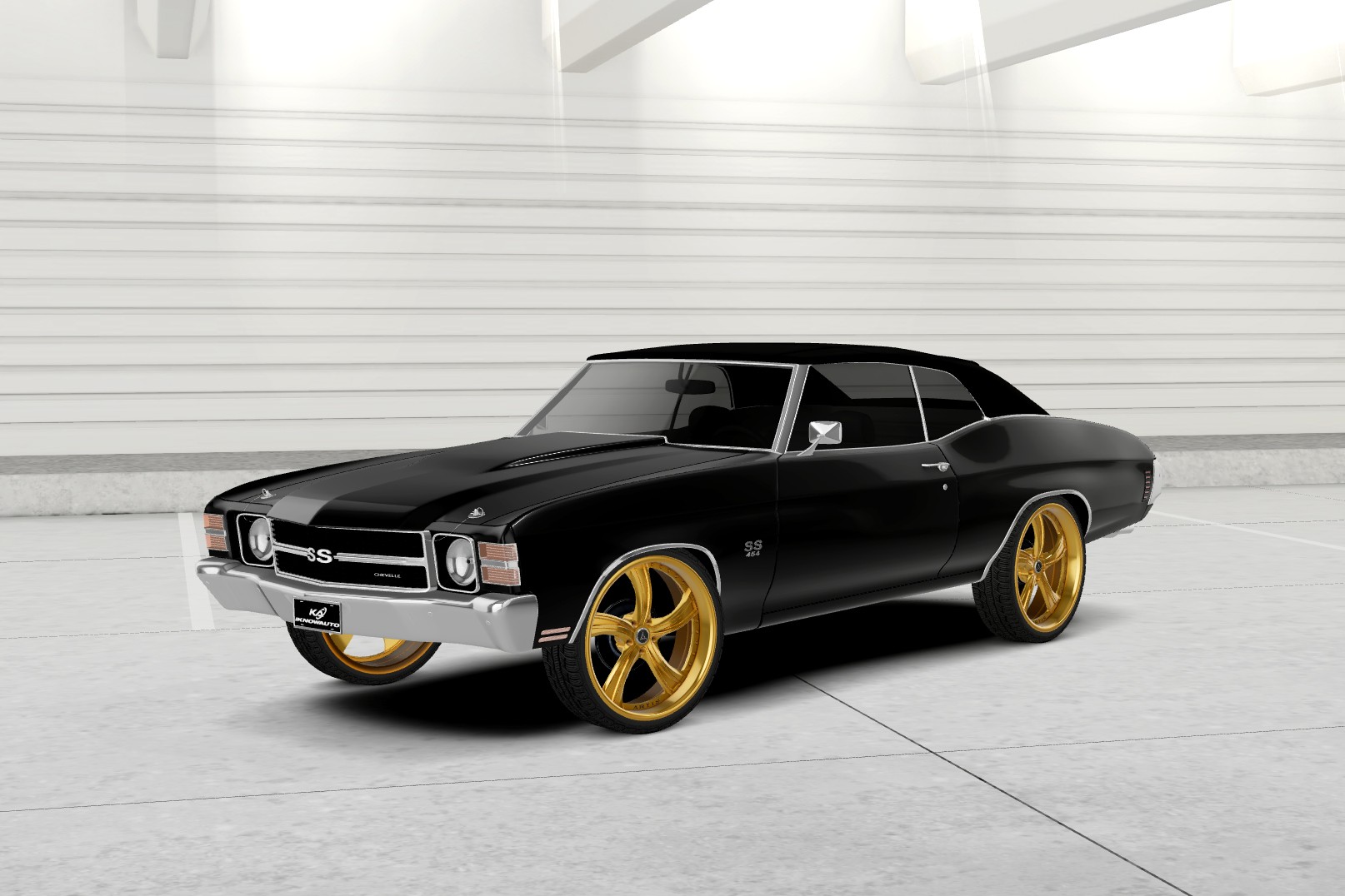 Ar Kokomo Car 68 Chevy Chevelle On Kokomo Gold