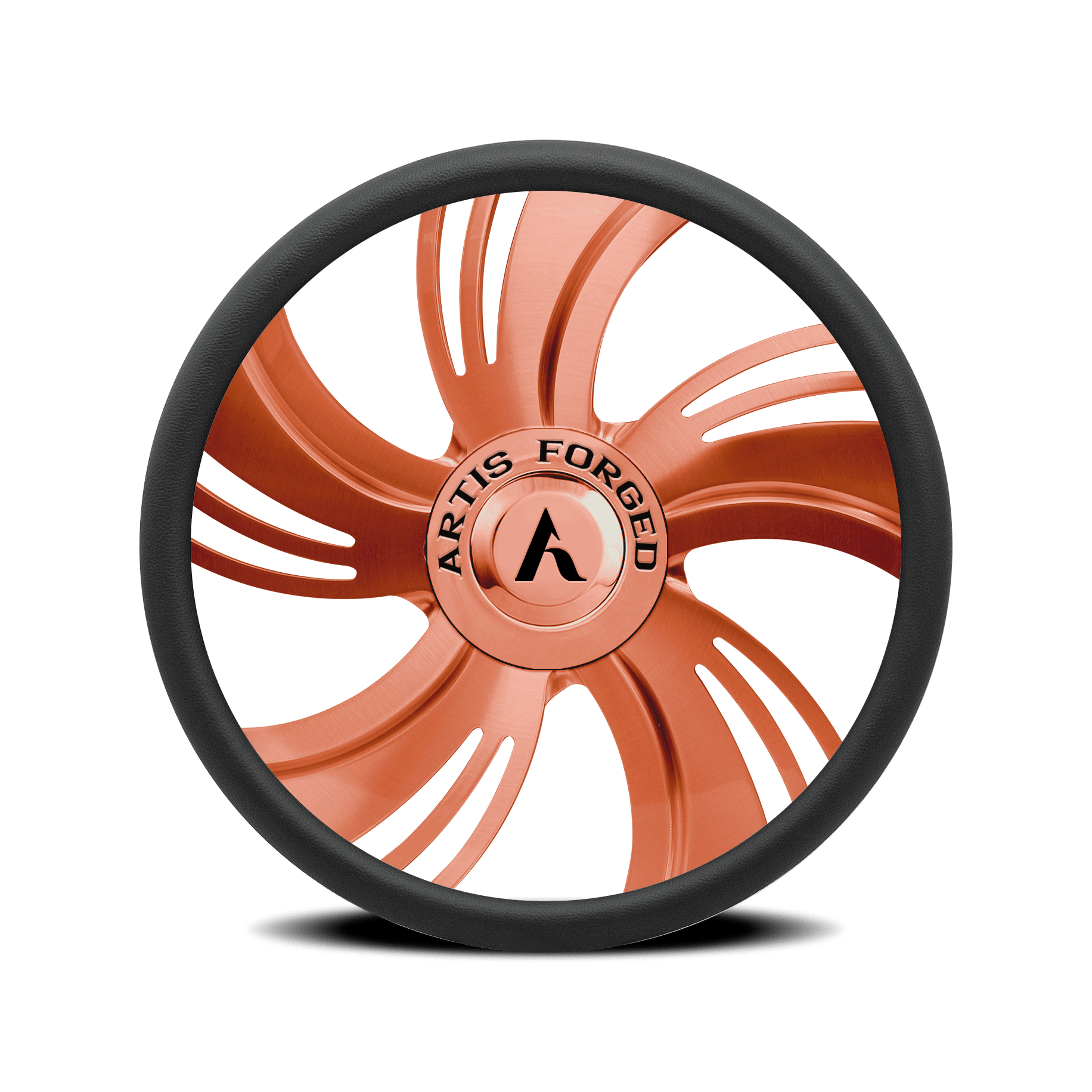 Avenue Steering Wheel Rosegold