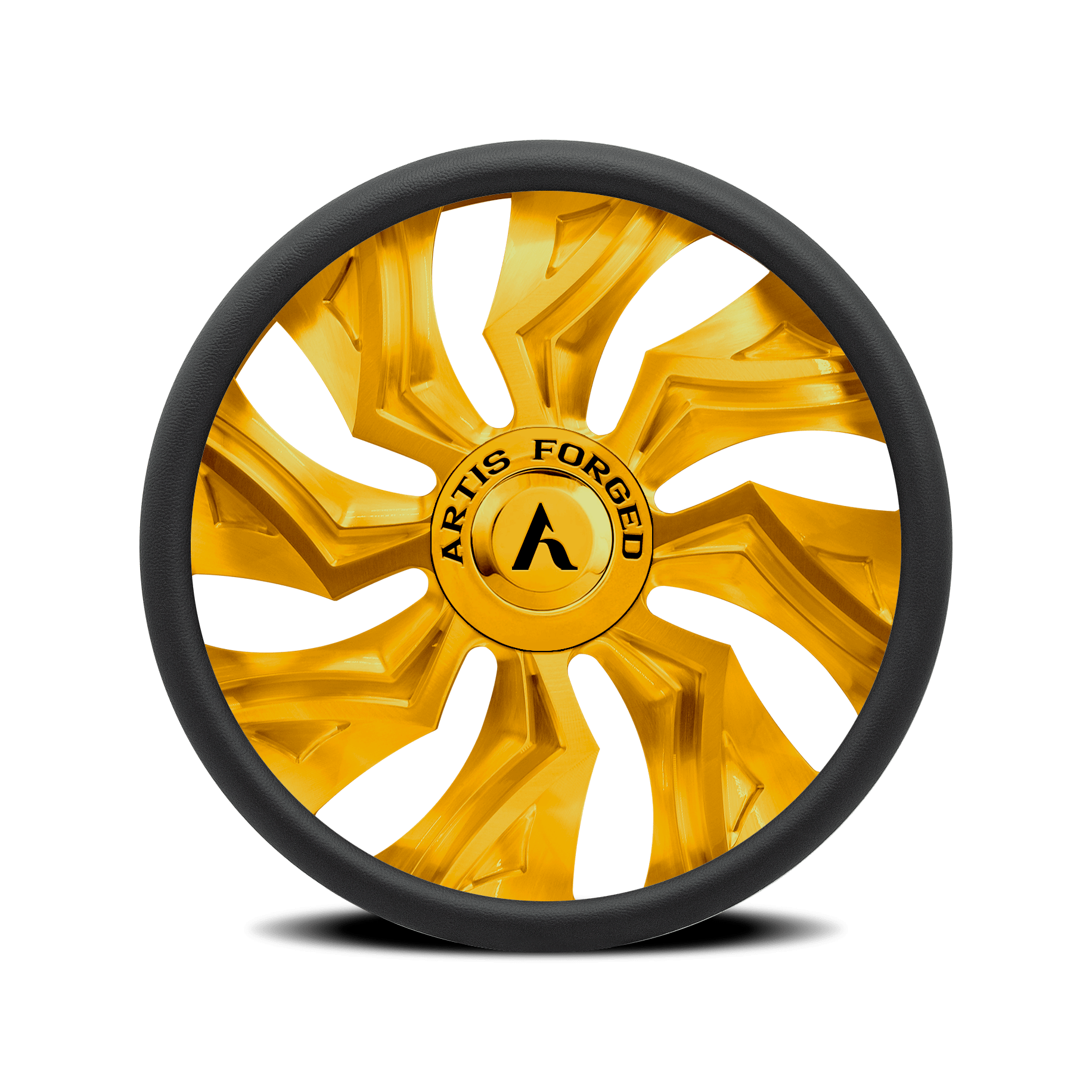 Buckeye Steering Wheel Gold