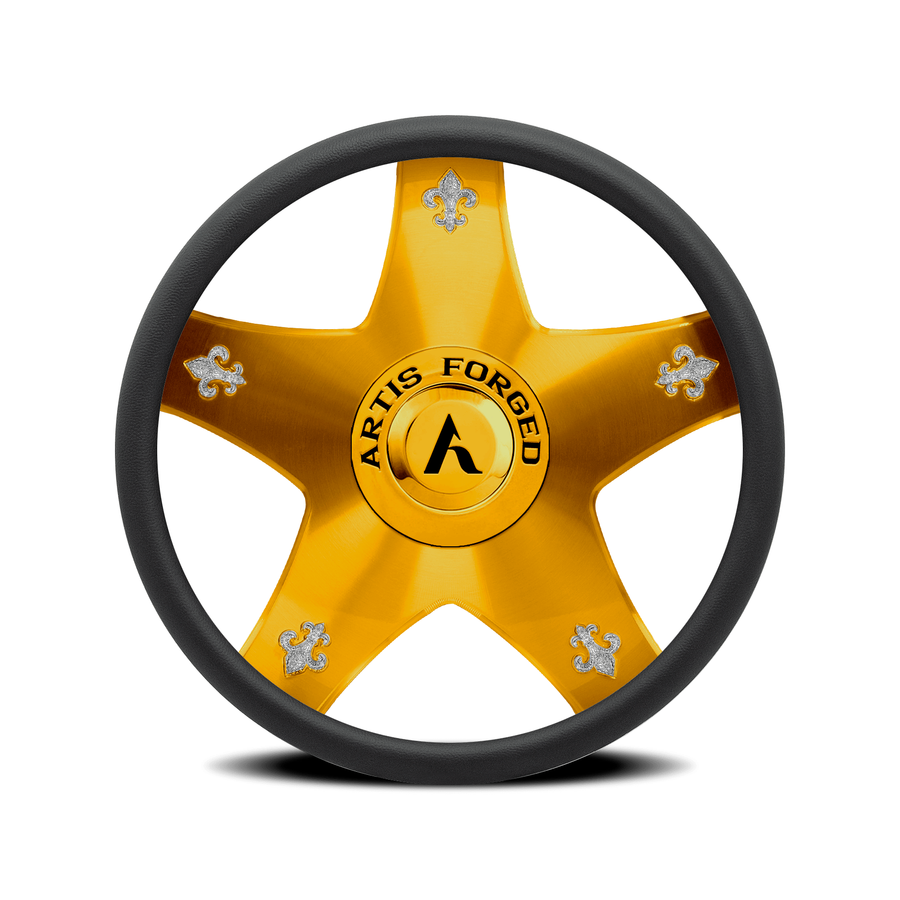 Cashville Steering Wheel Gold