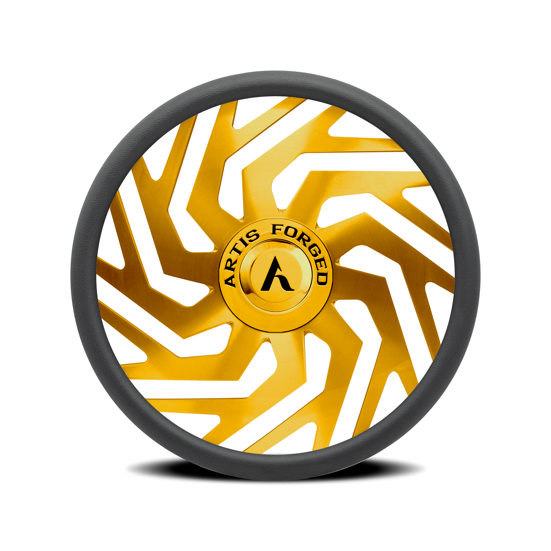 Cicero Steering Wheel Gold