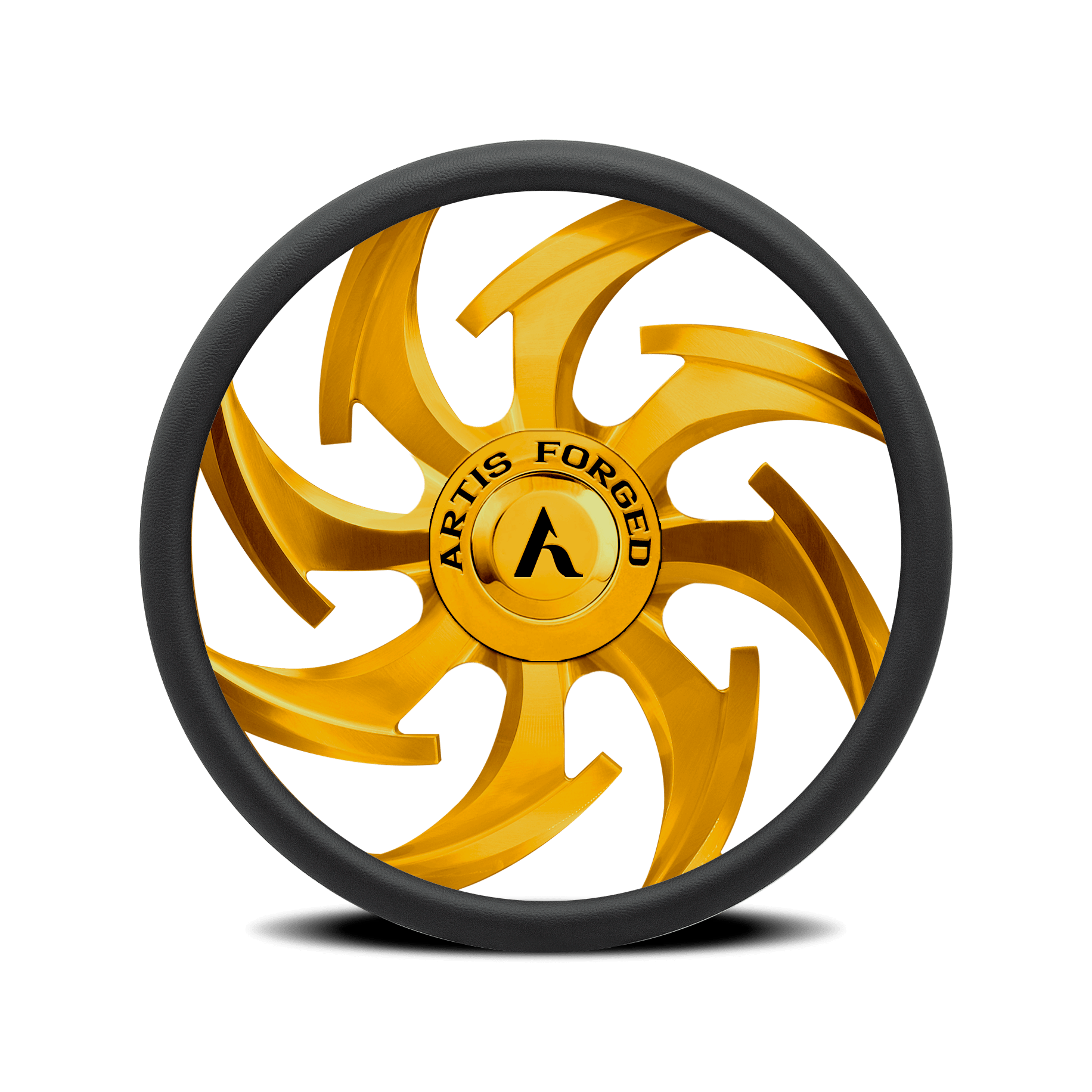 Dagger Steering Wheel Gold