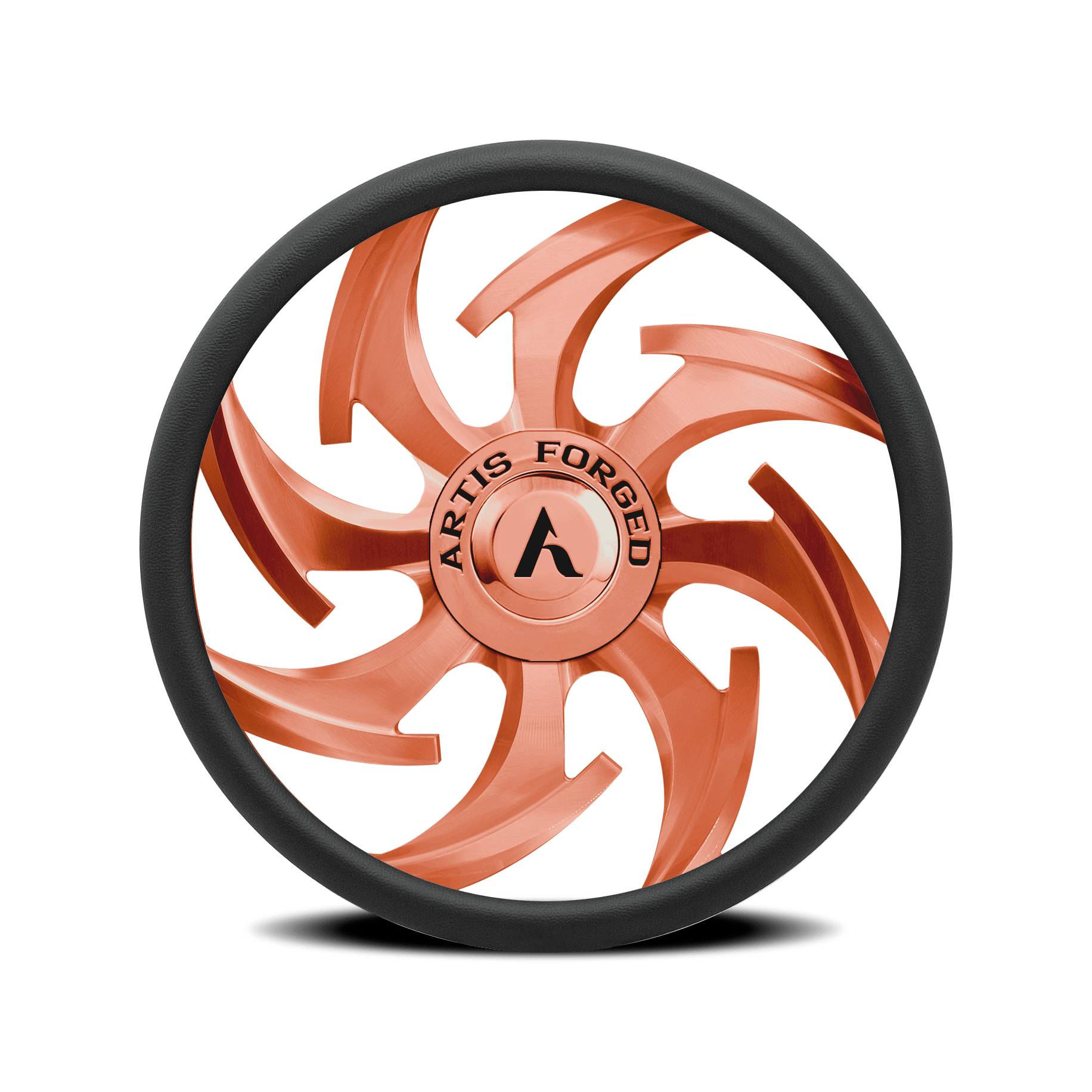Dagger Steering Wheel Rosegold