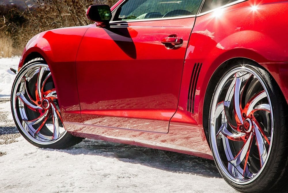 Homepage 10 Lexani Lf 744 Forged Series Chrome Red Chevrolet Camaro 2