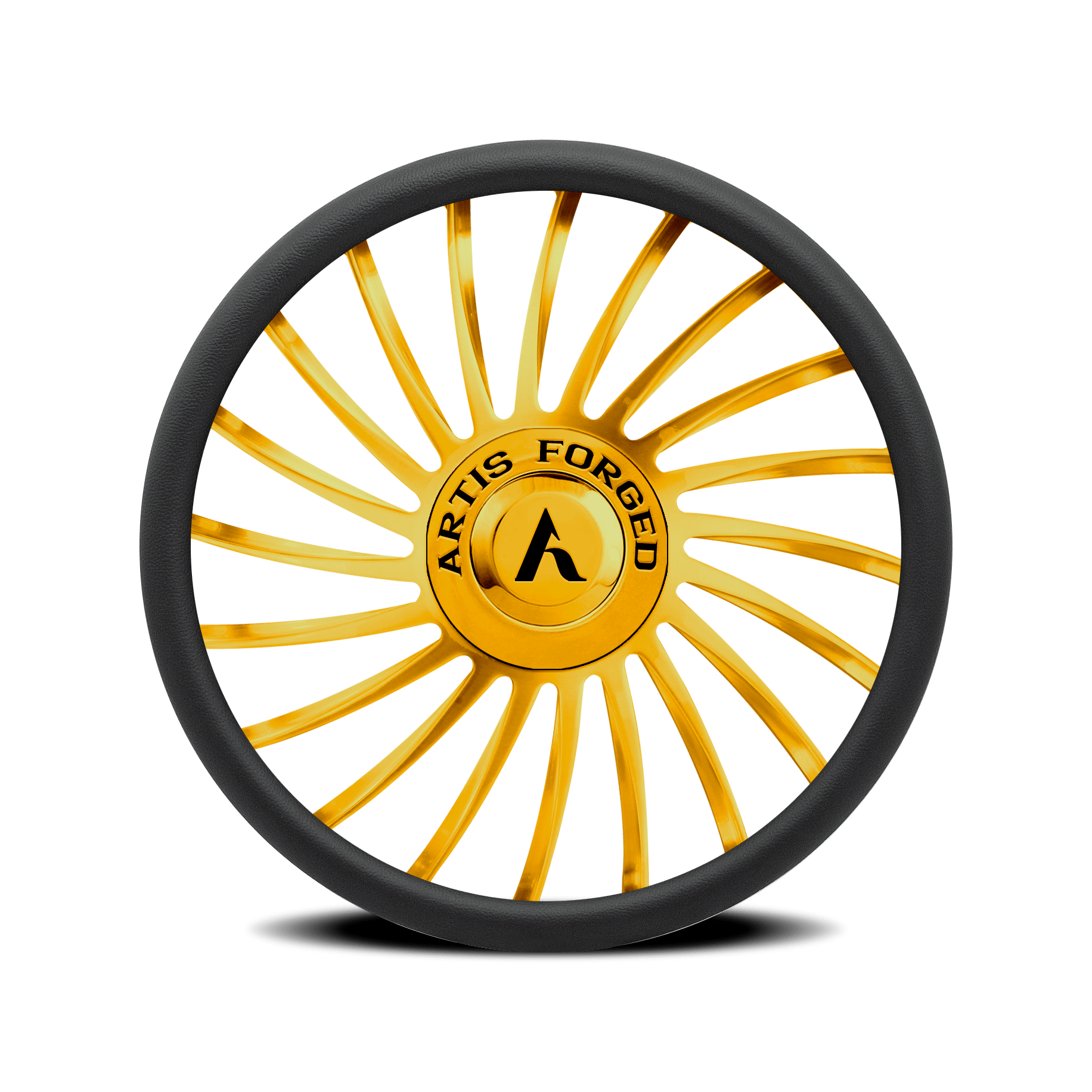 International Steering Wheel Gold