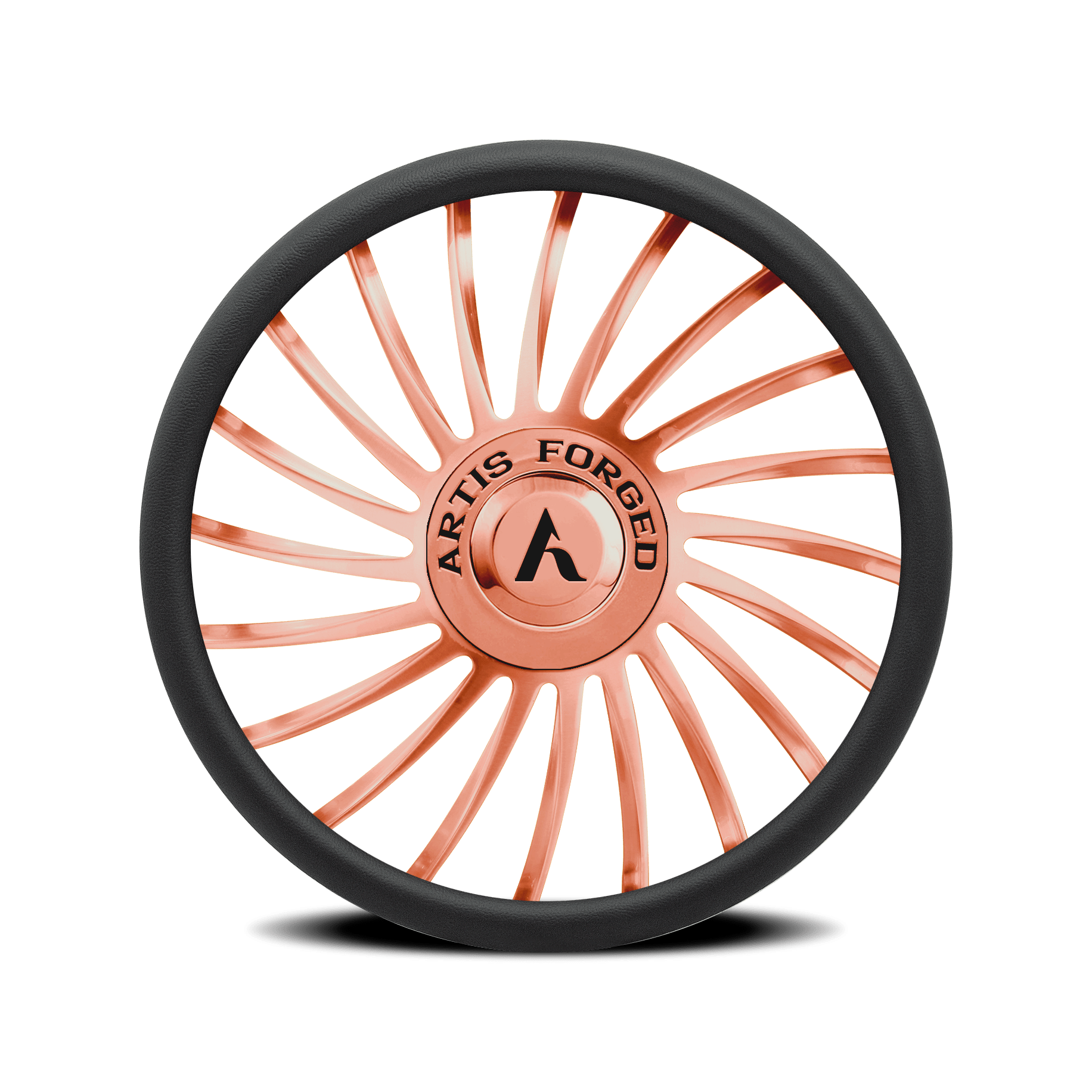 International Steering Wheel Rosegold