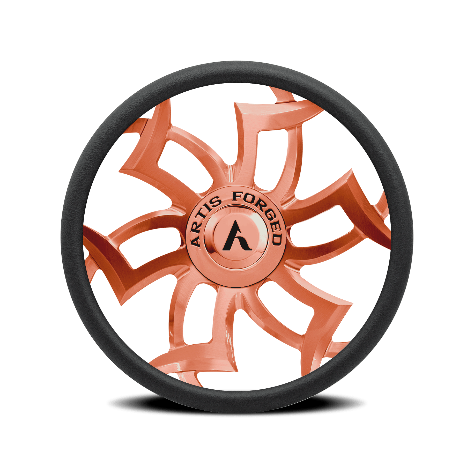 Medusa Steering Wheel Rosegold