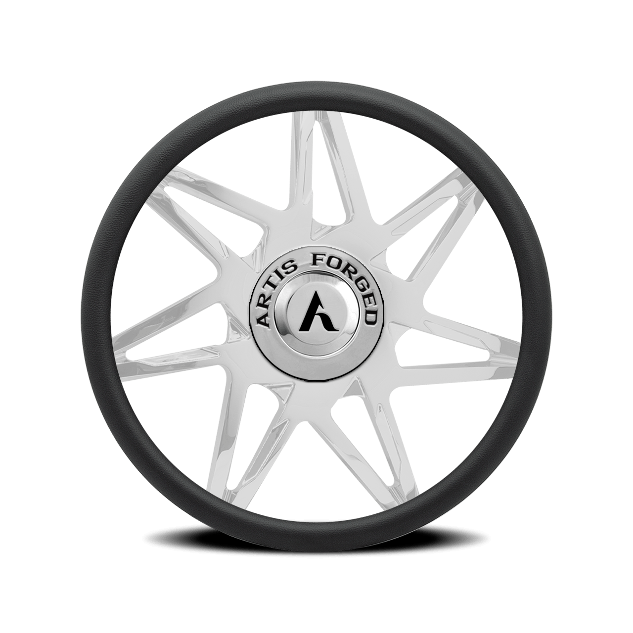 Nirvana Steering Wheel Blk Logo Steering Wheel