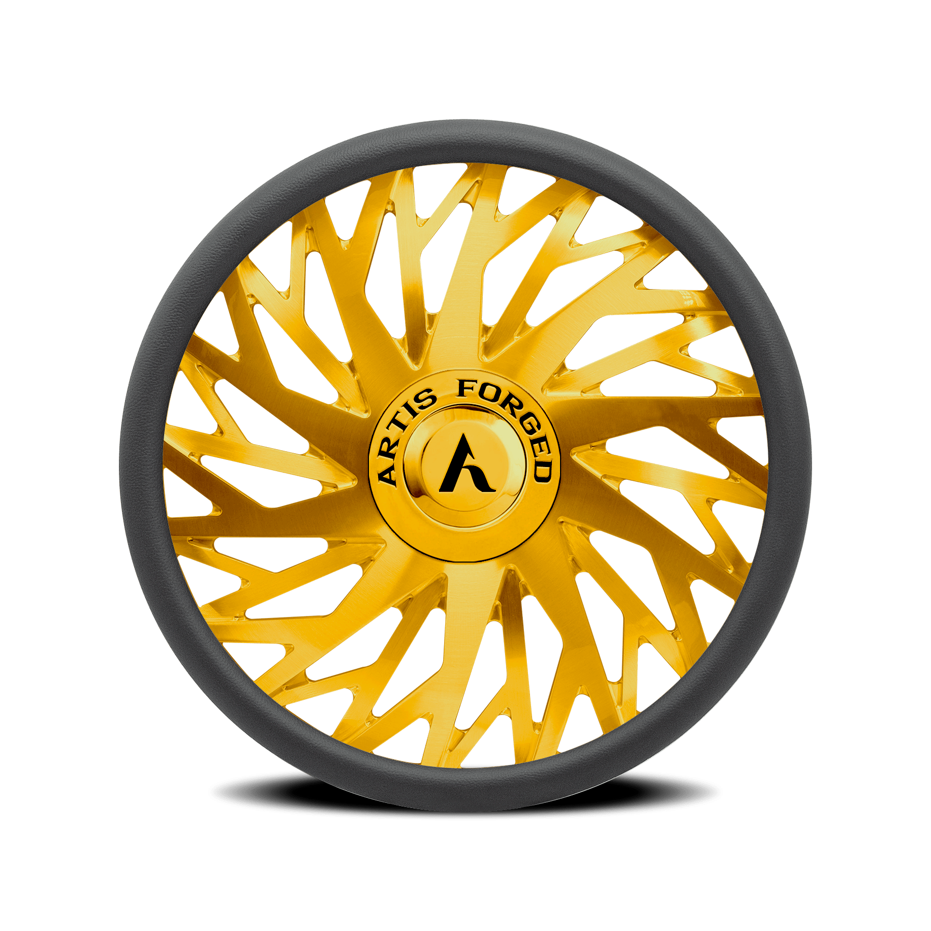 Northtown Steering Wheel Gold