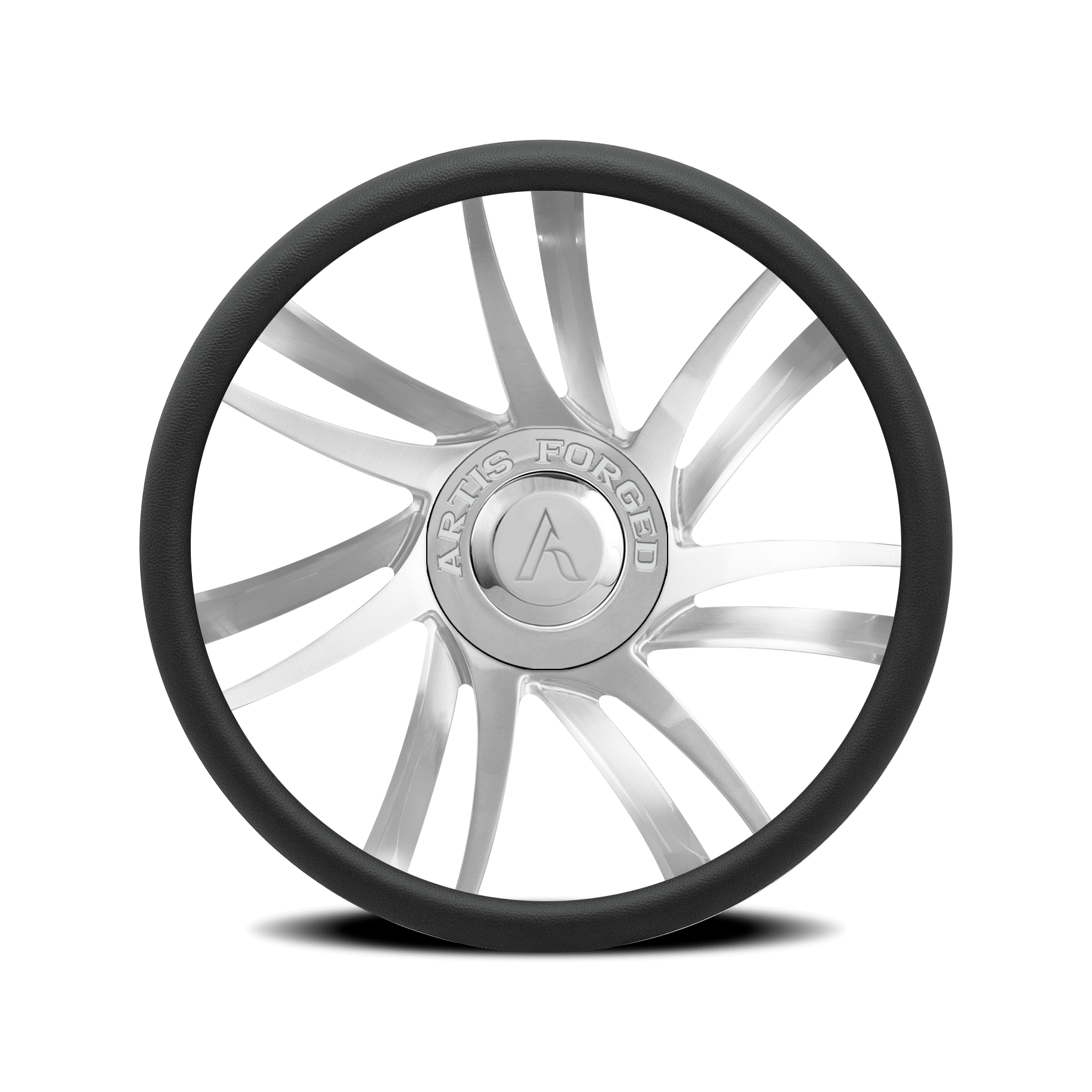 Profile Brushed Steering Wheel Steering Wheel