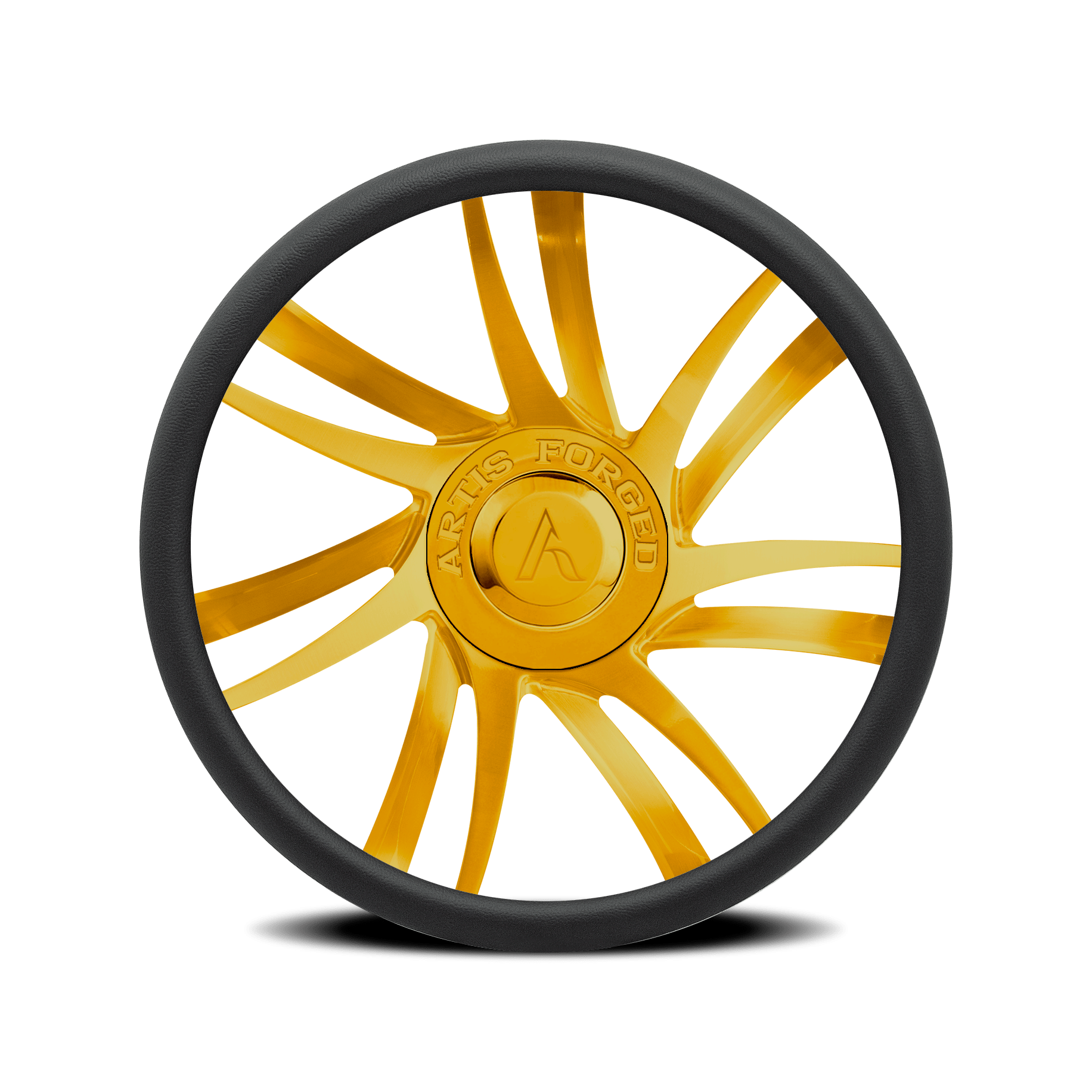 Profile Gold Steering Wheel Steering Wheel
