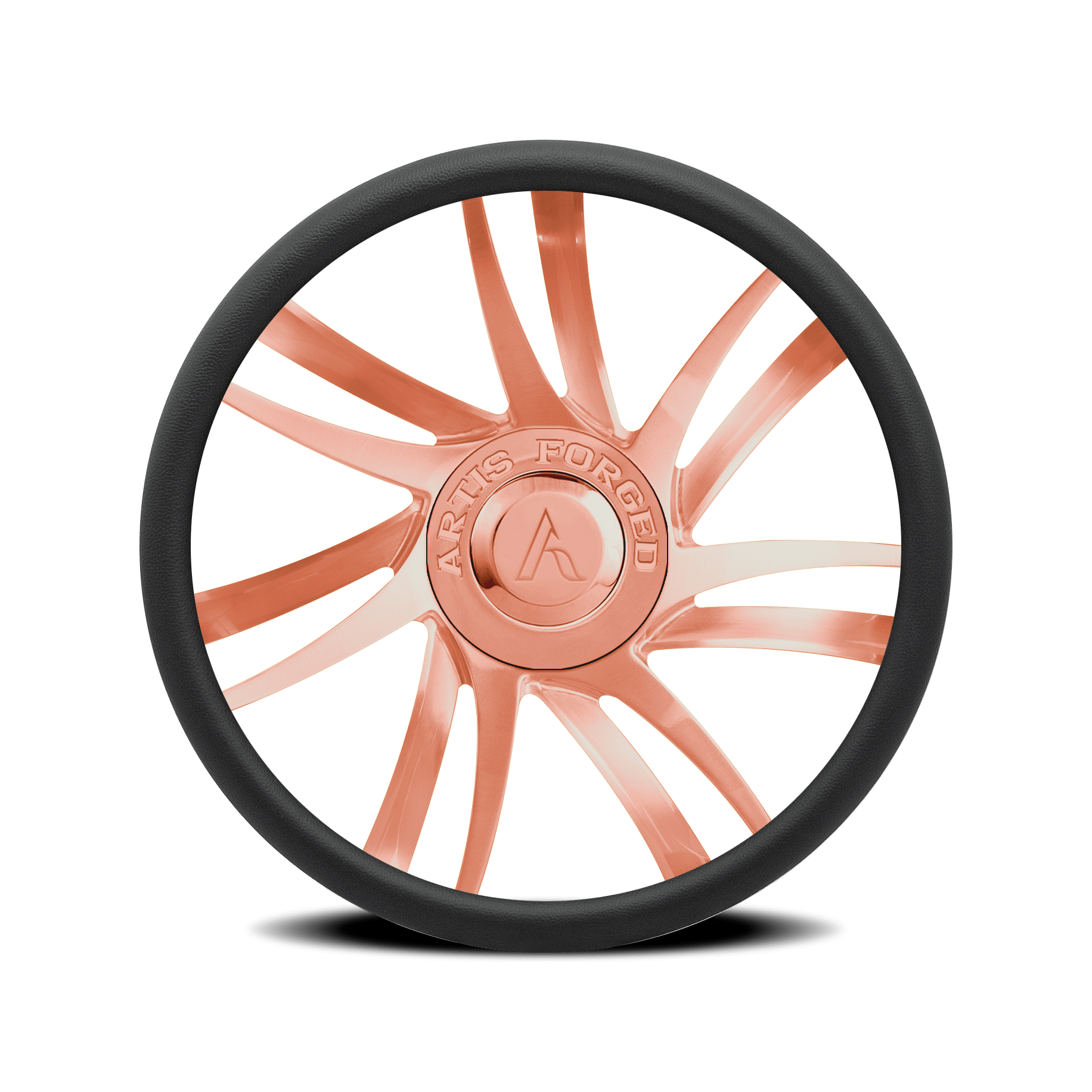 Profile Rose Gold Steering Wheel Steering Wheel