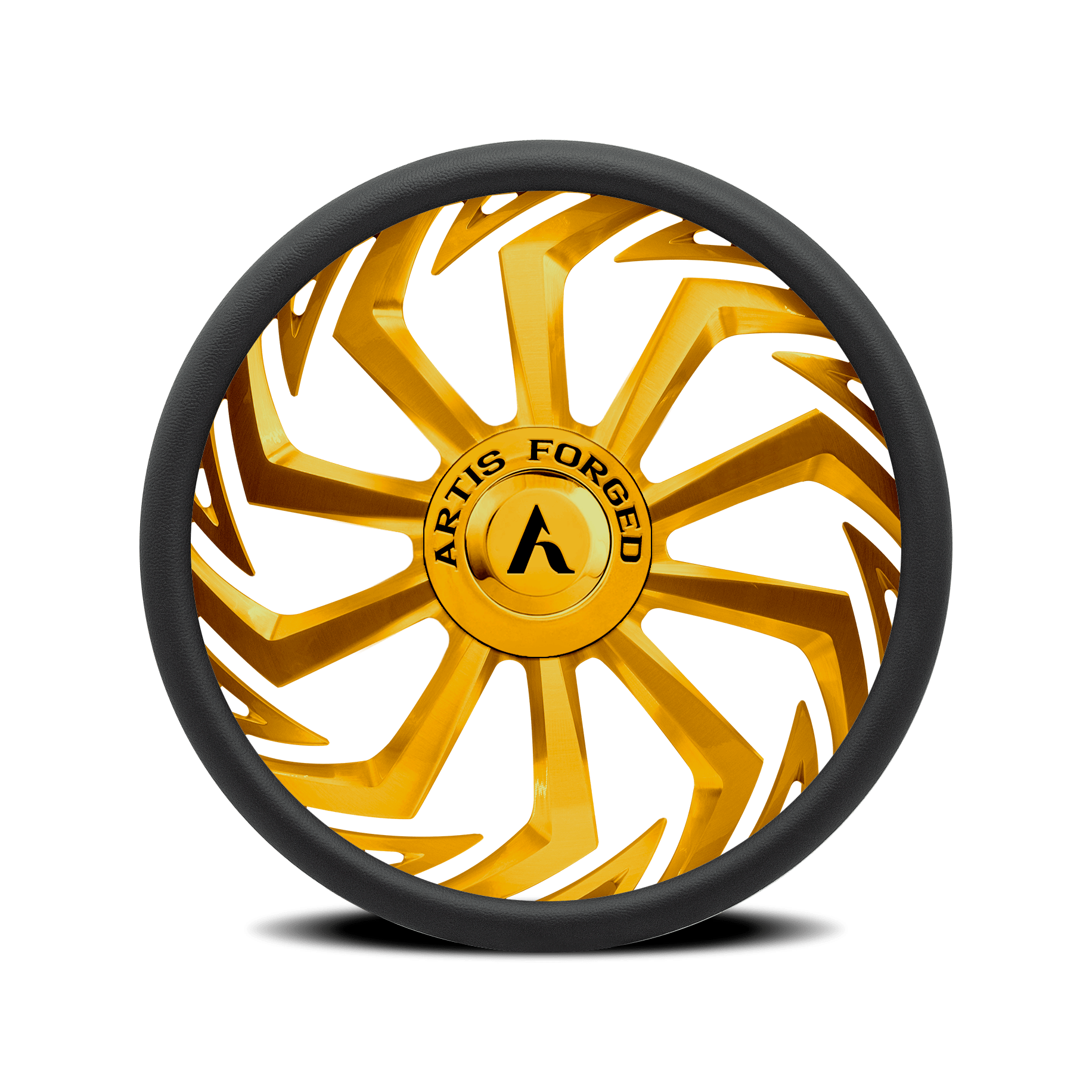 Royal Steering Wheel Gold