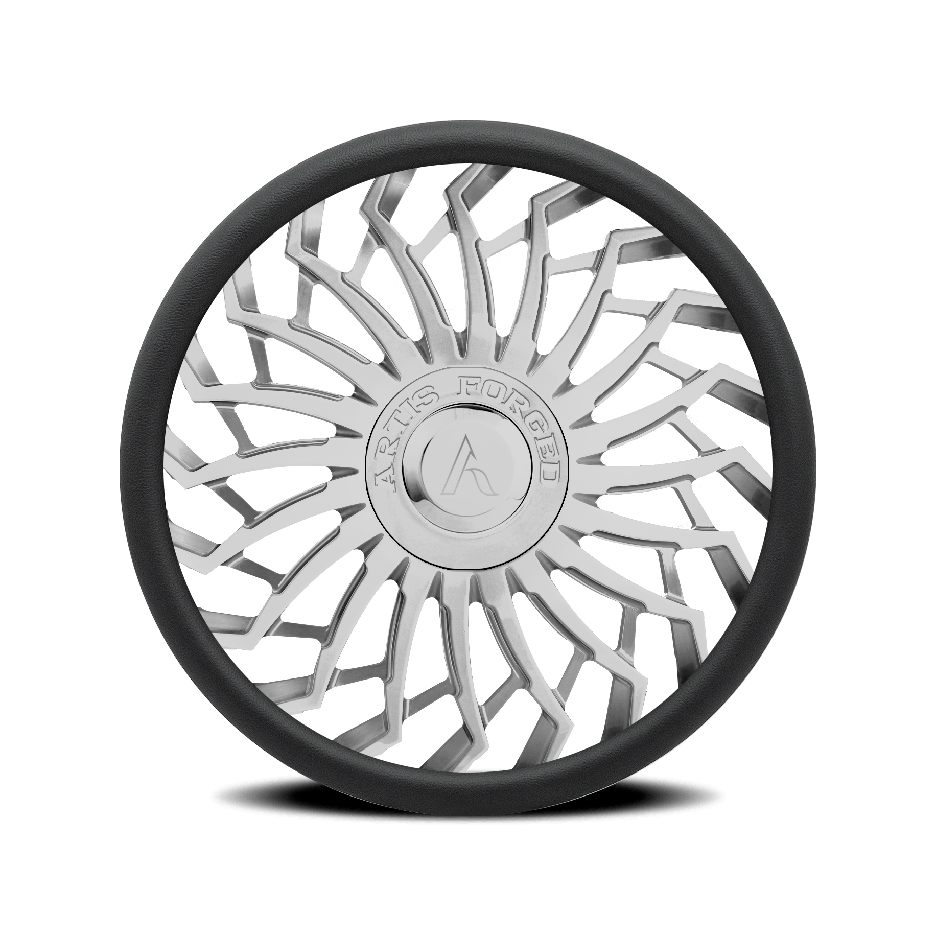 Spartacus Brushed Steering Wheel Steering Wheel